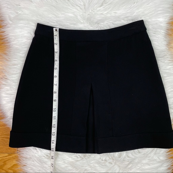 RO & DE Inverted Pleat Black Mini Skirt - Picture 7 of 7